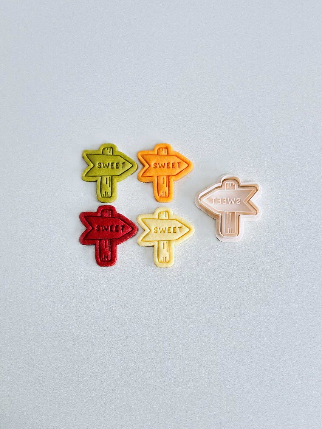 Camp Sign Cookie Cutter | Sweet Wooden Sign Cookie Cutter Stamp Set ...