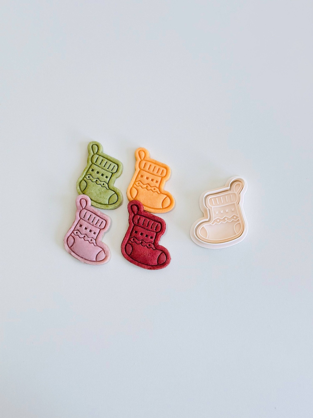 Cortador De Galletas Navideño En 3D – Forma De Media De Navidad Para Fondant O Masa | Regalo Repostería