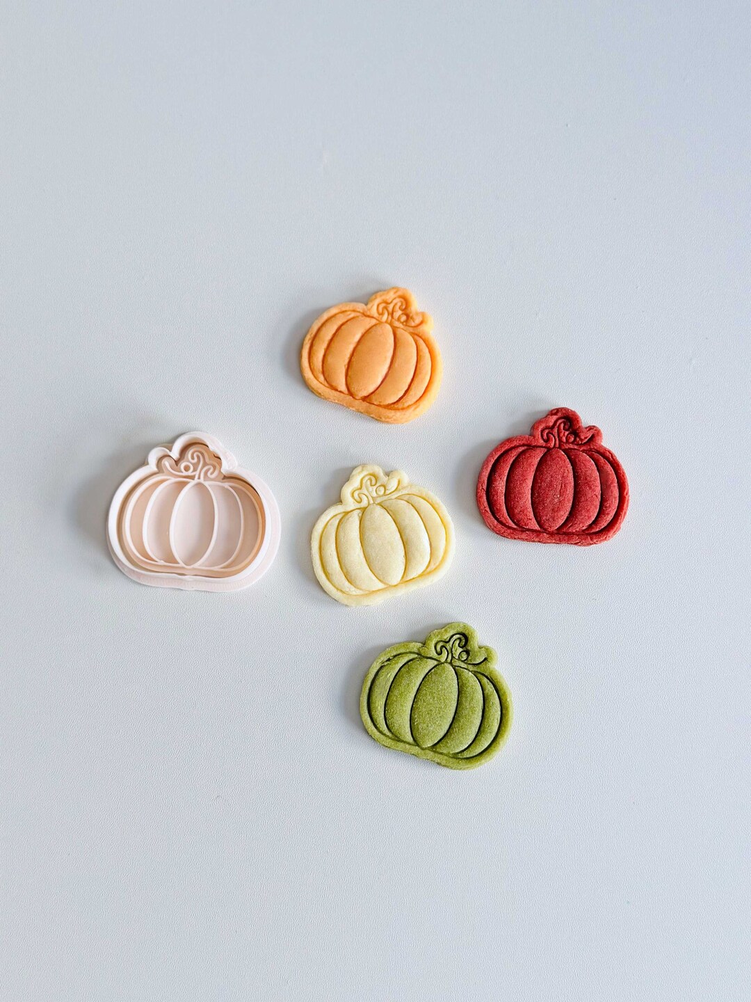 Pumpkin Halloween Stuffed Cookie Mold & Cutter | PLA Plastic, Made In Italy (My Sweet Cutter)