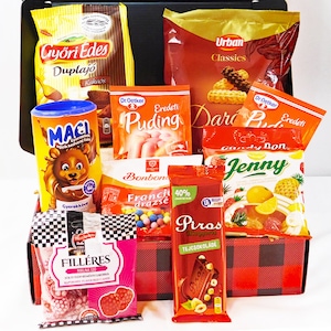 Flavors of Hungary, Hungarian Chocolate Package, magyar csokolade, Hungarian snacks, Hungarian candies, Hungarian food, ships from Canada,