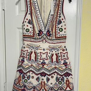 Beaded Mini Dress