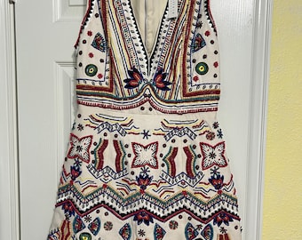 Beaded Mini Dress