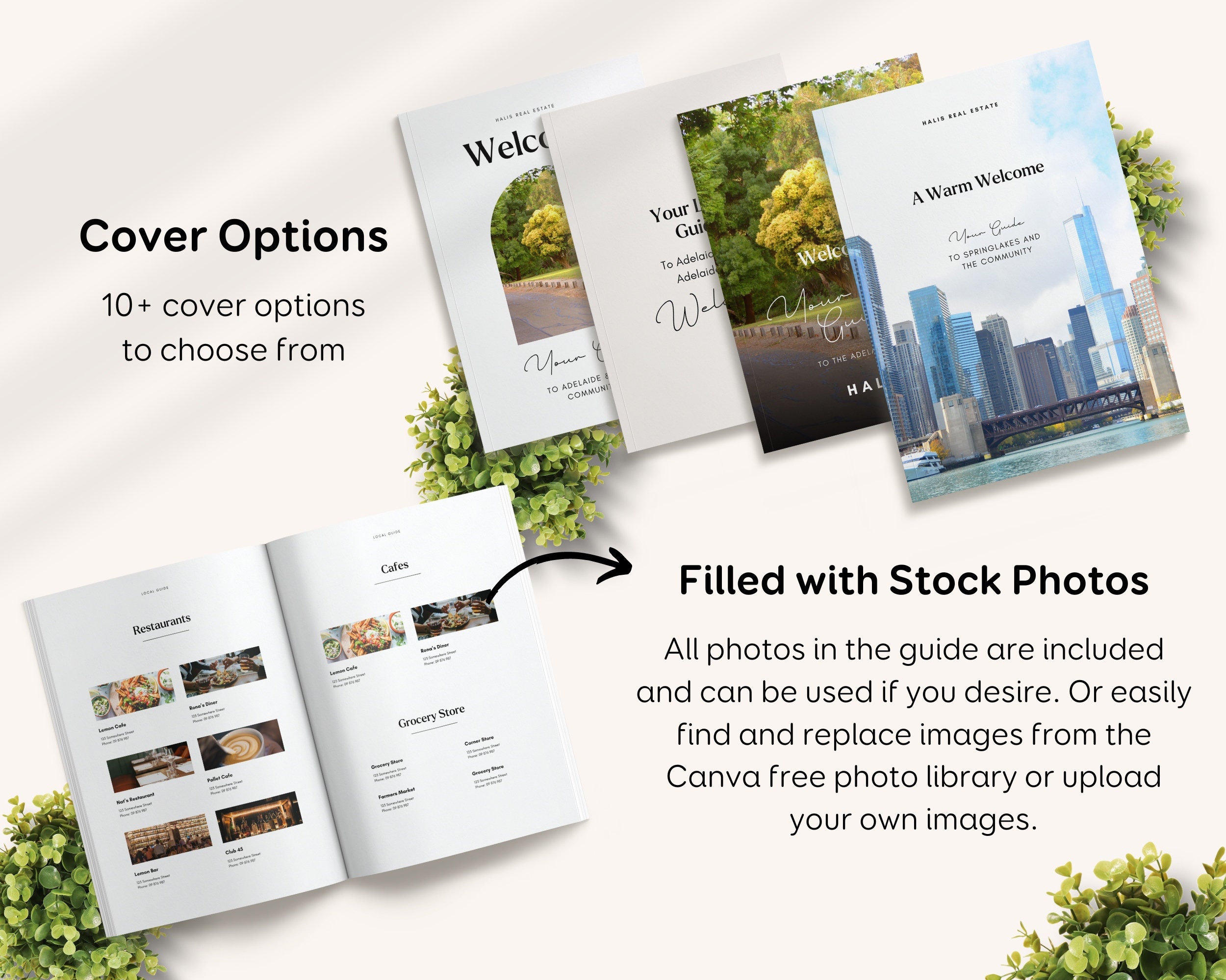 Local Community Guide Template Relocation Guide for Real Estate Realtor ...