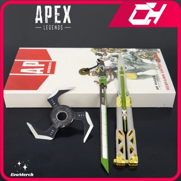 Apex Heirloom 3-Waffe Box | Arc Stern | Biwon Blade | Schmetterlingsmesser | Gamer Dekor