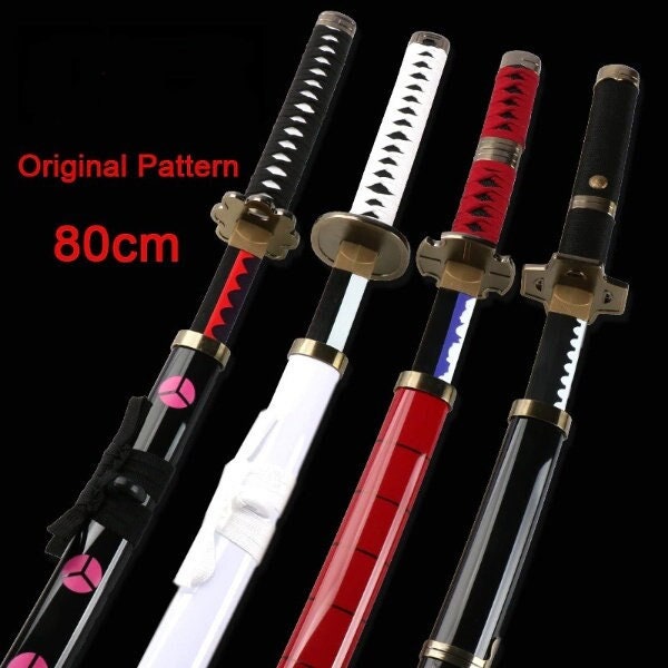  minghu Roronoa Zoro Katana,Anime Cosplay Sword,Yama  Enma,Trafalgar D Water Law,Kozuki Oden, AME no Habakiri,41 Inches : Sports  & Outdoors