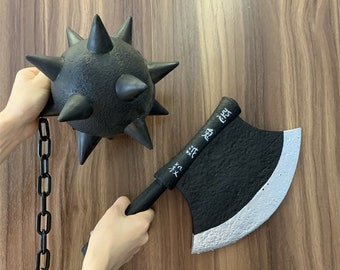 Slayer Himejima Gyomei Fail Axe | PU Foam Replica Cosplay