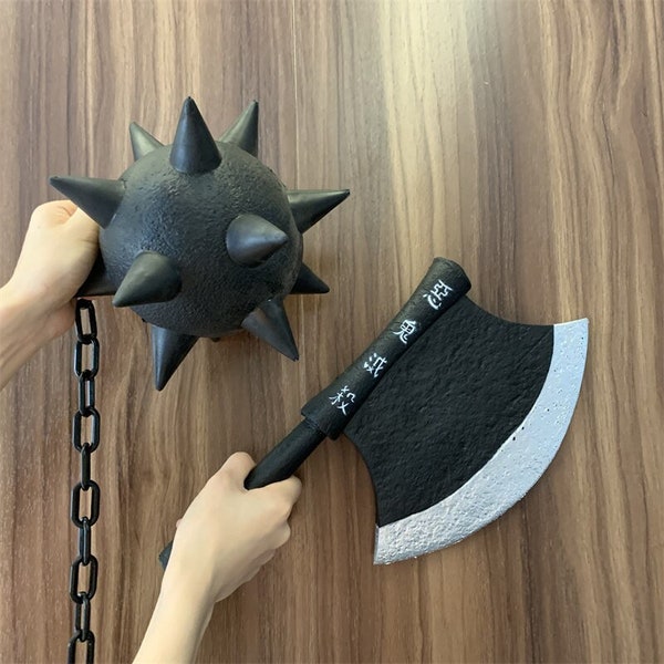 Slayer Himejima Gyomei Fail Axe | PU Foam Replica Cosplay