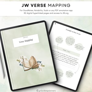 Diario digital de mapeo de versículos de los Testigos de Jehová