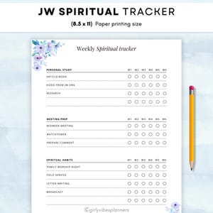 JW Spiritual Tracker template PDF, also for annotation app