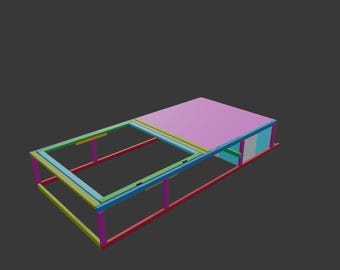 Planos de crucero para codornices en PDF, Jaulas para codornices, Jaula para codornices (PDF DESCARGABLE)