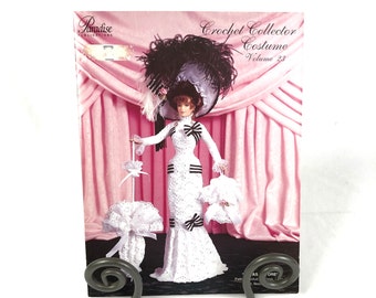 Crochet Collector Costume No 23 Paradise Publications 1910 Ascot Dress
