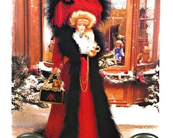 Crochet Collector Costume No 18 Paradise Publications 1894 Christmas Shopper