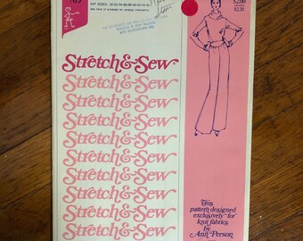 Stretch & Sew Pattern Women's Obi Pants  #705