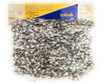 Vintage Melrose Designer's Choice Eyelash Yarn on Original Card