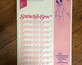 Stretch & Sew Pattern Women's Classic Shirt Blouse  #770