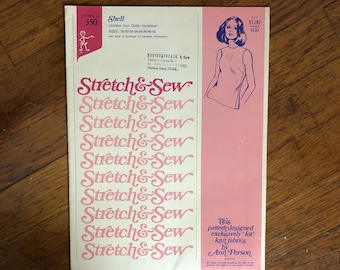 Stretch & Sew Pattern Women's Shell Top #350