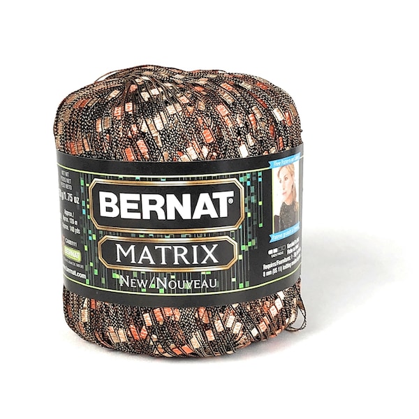 Bernat Matrix New Nouveau Ladder Ribbon Yarn Color Variations Available