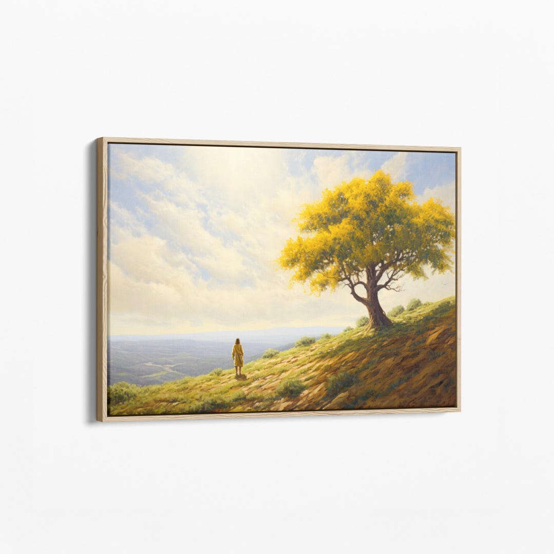 Parable of the Mustard Seed Painting Canvas Print | Faith as Small as a ...