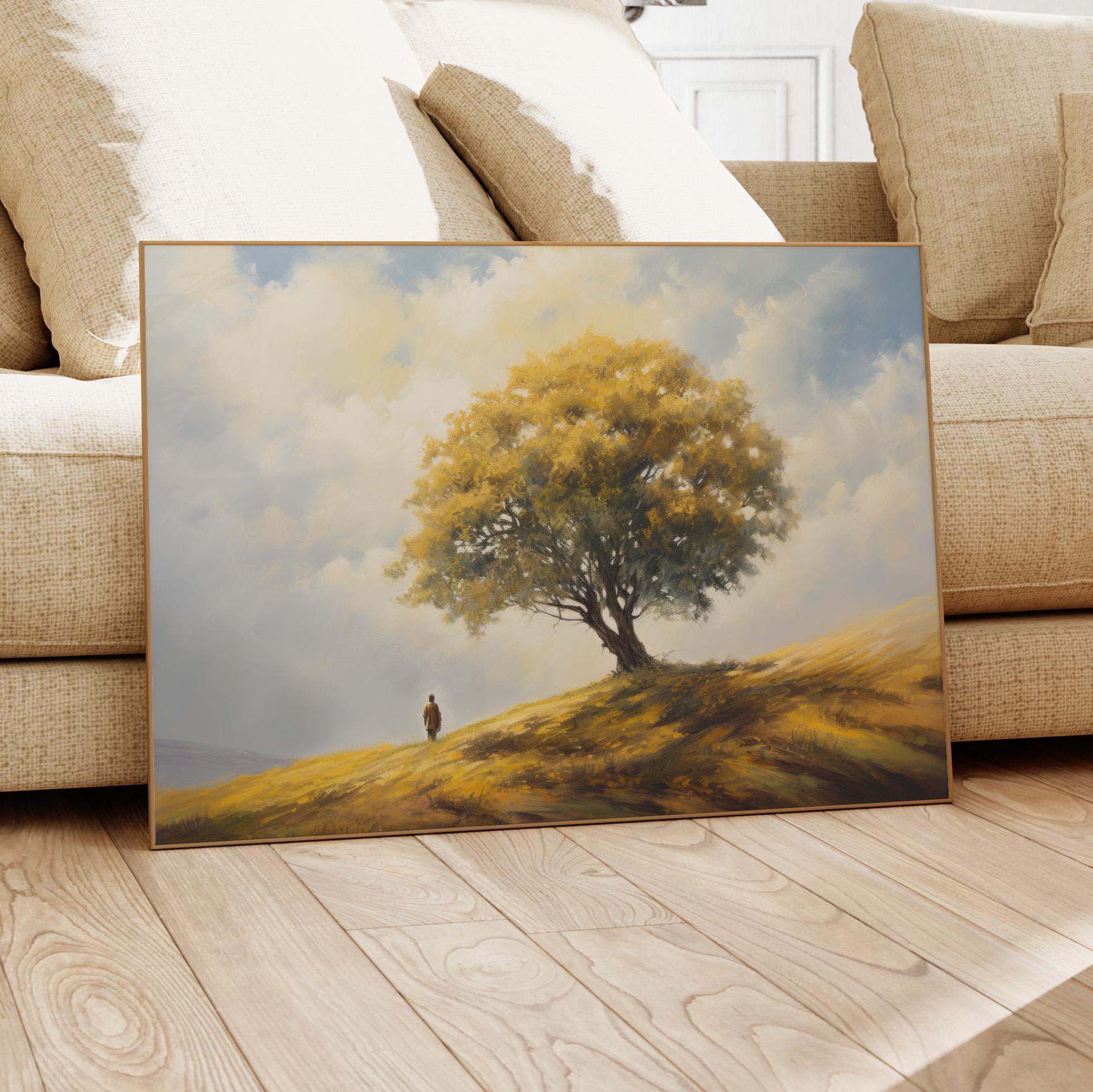 Parable of the Mustard Seed Oil Painting Print, Faith as Small as a ...