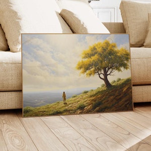 Parable of the Mustard Seed Oil Painting Print, Faith as Small as a ...