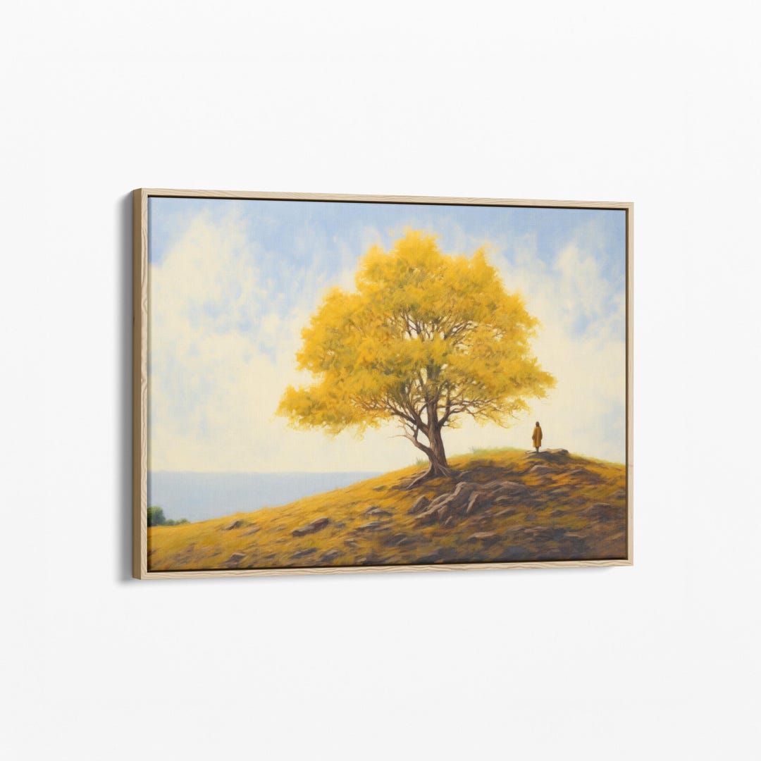 Parable of the Mustard Seed Painting Canvas Print | Faith as Small as a ...