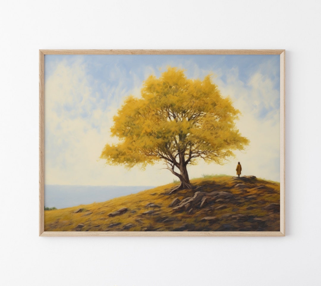 Parable of the Mustard Seed Oil Painting Print, Faith as Small as a ...