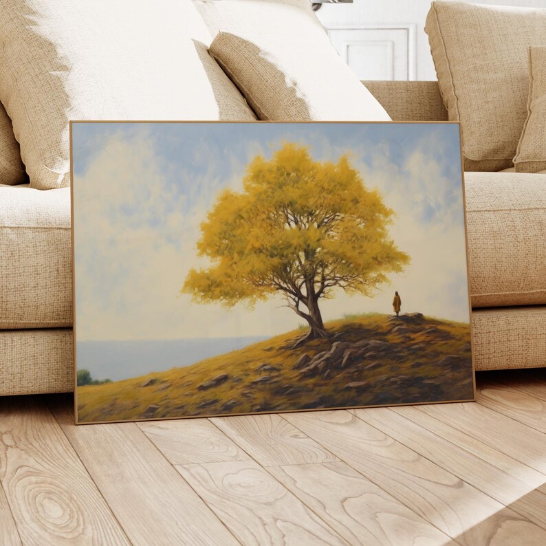 Parable of the Mustard Seed Oil Painting Print, Faith as Small as a ...