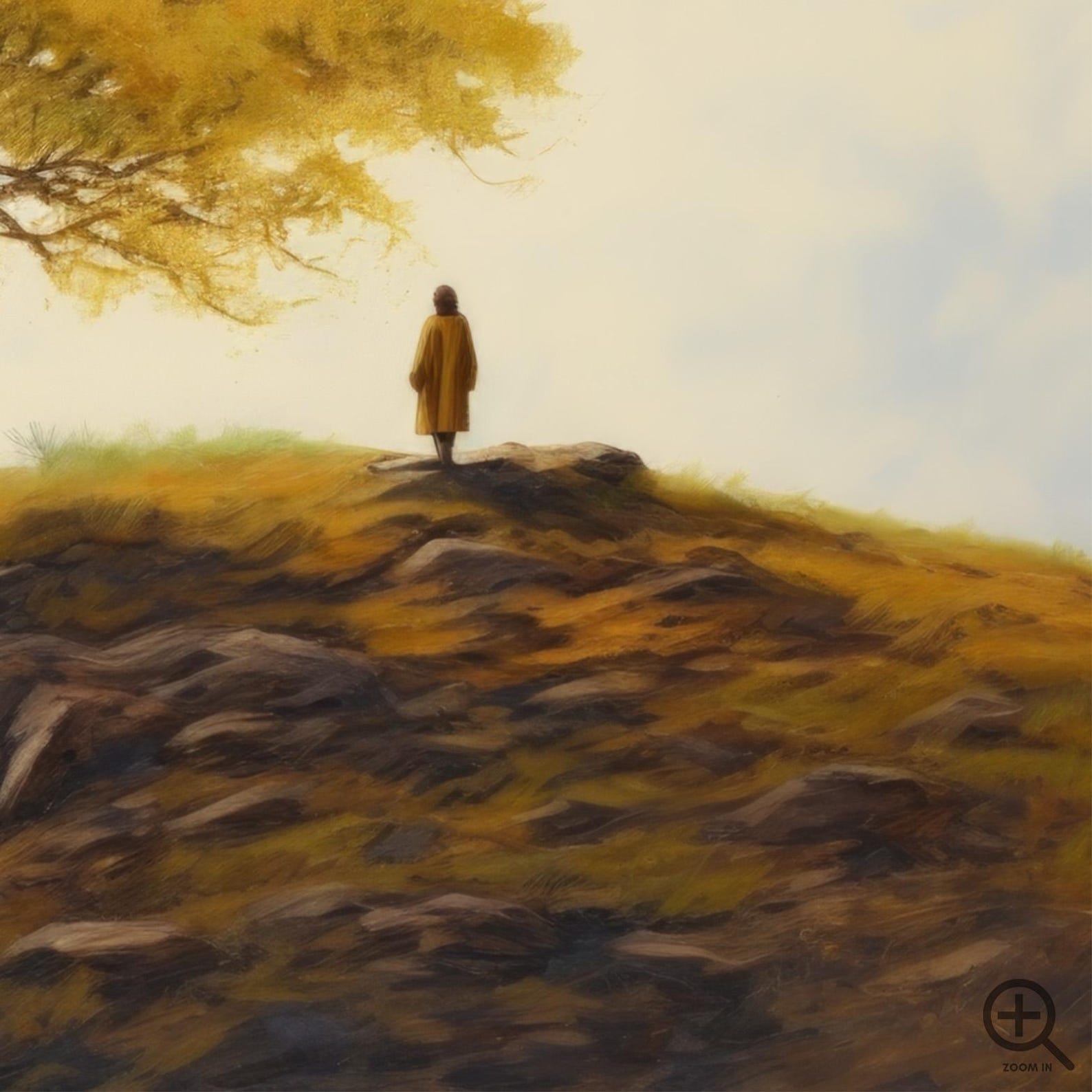 Parable of the Mustard Seed Oil Painting Print, Faith as Small as a ...