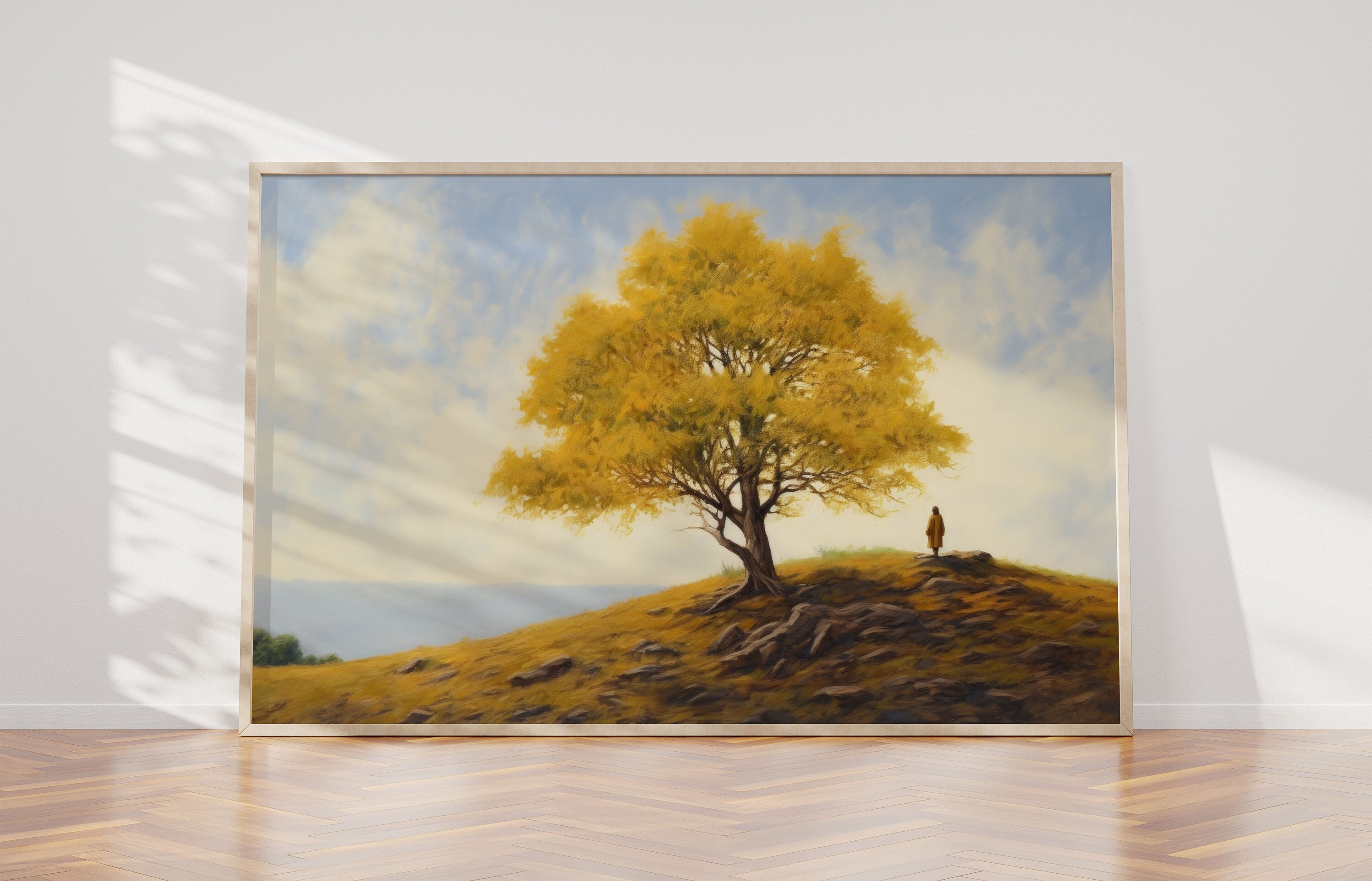 Parable of the Mustard Seed Oil Painting Print Faith as Small - Etsy