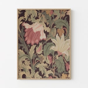 Stampe ispirate a William Morris, decorazioni Art Nouveau, stampe botaniche, poster floreali, decorazioni per la casa, arte vintage, arte murale stampabile, galleria