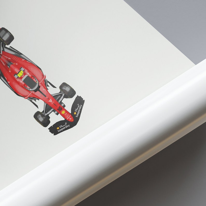 CHARLES LECLERC SIGNED FORMULA 1 8x10 PHOTO FERRARI RACING F1 BECKETT COA A #16