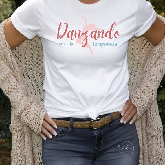 Danzando En Cada Temporada camiseta Danza Cristiana Praise Dance Tshirt Messianic tee Faith Based TShirt Christian Tee Alabanza Etsy Espana
