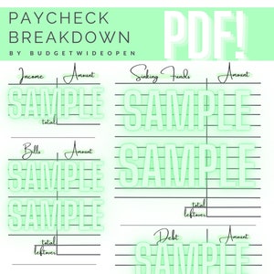Paycheck Breakdown PDF (MINT)