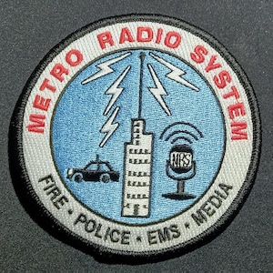 Metro Radio System Feuerwehr Polizei EMS Media Patch MA LDNY New York Fire