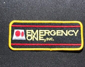 Emergency One Fire Apparatus Patch Md Va CalFire Ca Va Chicago Ohio Pa Ct NH Vt La New York FDNY Ma Mass