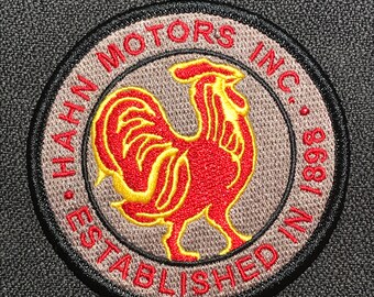 HAHN Rot und Grau Feuerwehr Aufnäher Md Va CalFire Ca Va Chicago Ohio Pa Ct NH Vt La New York FDNY Ma Mass