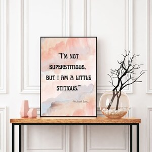 Michael Scott Quote Downloadable PDF