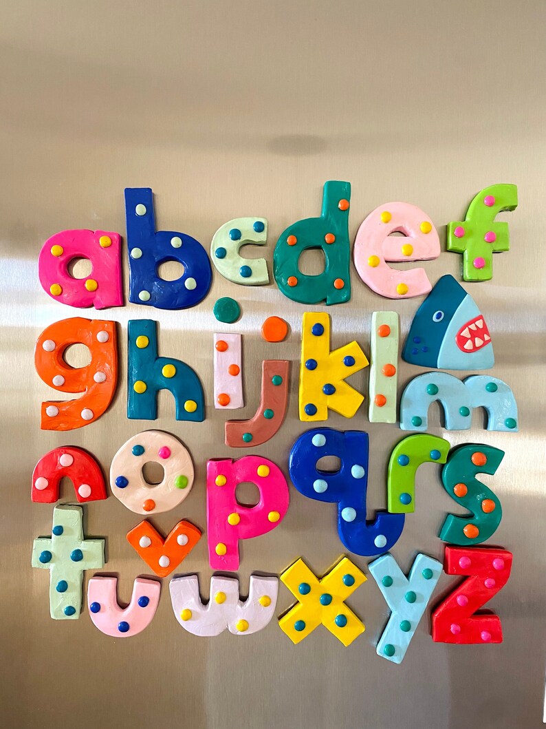 Chunky Alphabet Etsy