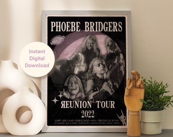 Phoebe Bridgers Reunion Tour Poster (Digital Download)