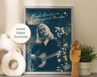 Phoebe Bridgers Stranger in the Alps poster