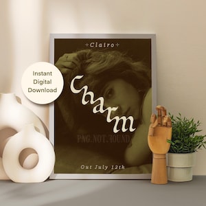 Clairo Charm Poster - Etsy