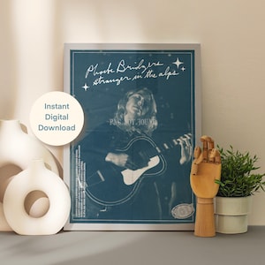 Phoebe Bridgers Stranger In The Alps Poster