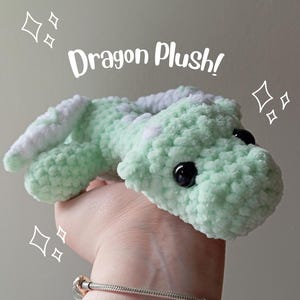 Medium Sized Dragon | Crochet Plush