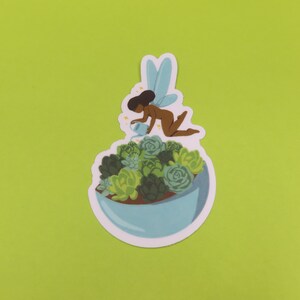 Fairy Planter Sticker