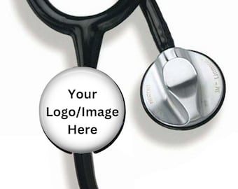 Stethoscope ID Tag Custom, Personalized Stethoscope Tag, Custom Nurse Gift, RN Gift, Stethoscope Charm, Med School Stethoscope ID