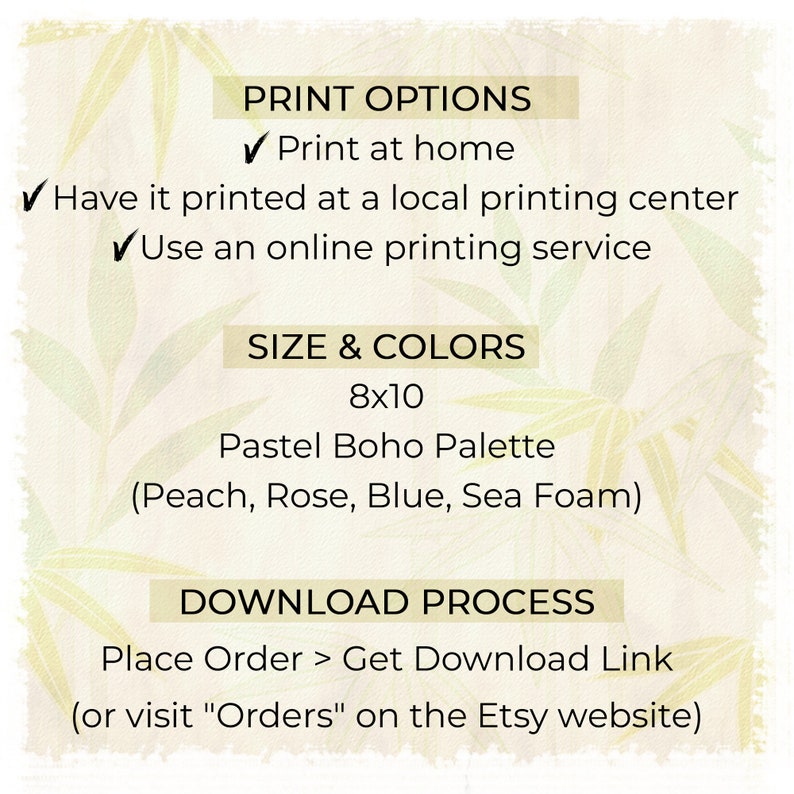 Wall Art Set of 4 Mix and Match Art Prints 4 Colors Seashell Etsy