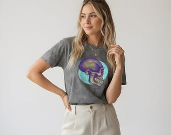 Antikes Hominiden Unisex Mineral Wash T-Shirt