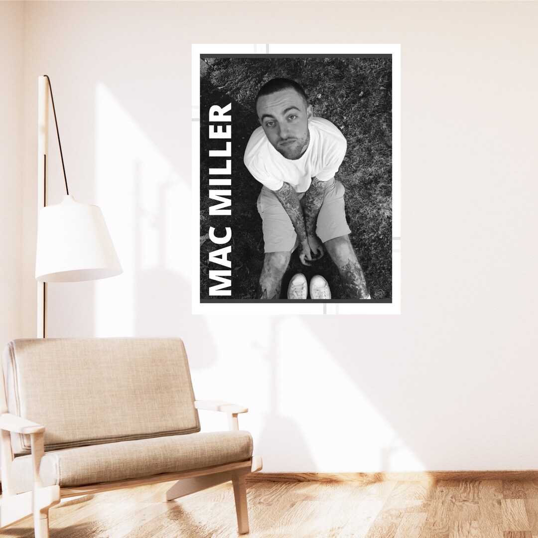 Mac Miller Poster Design Digital Download Etsy