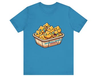 Zacht katoenen T-shirt met emotionele steun: Funny Chicken Lover-T-shirt