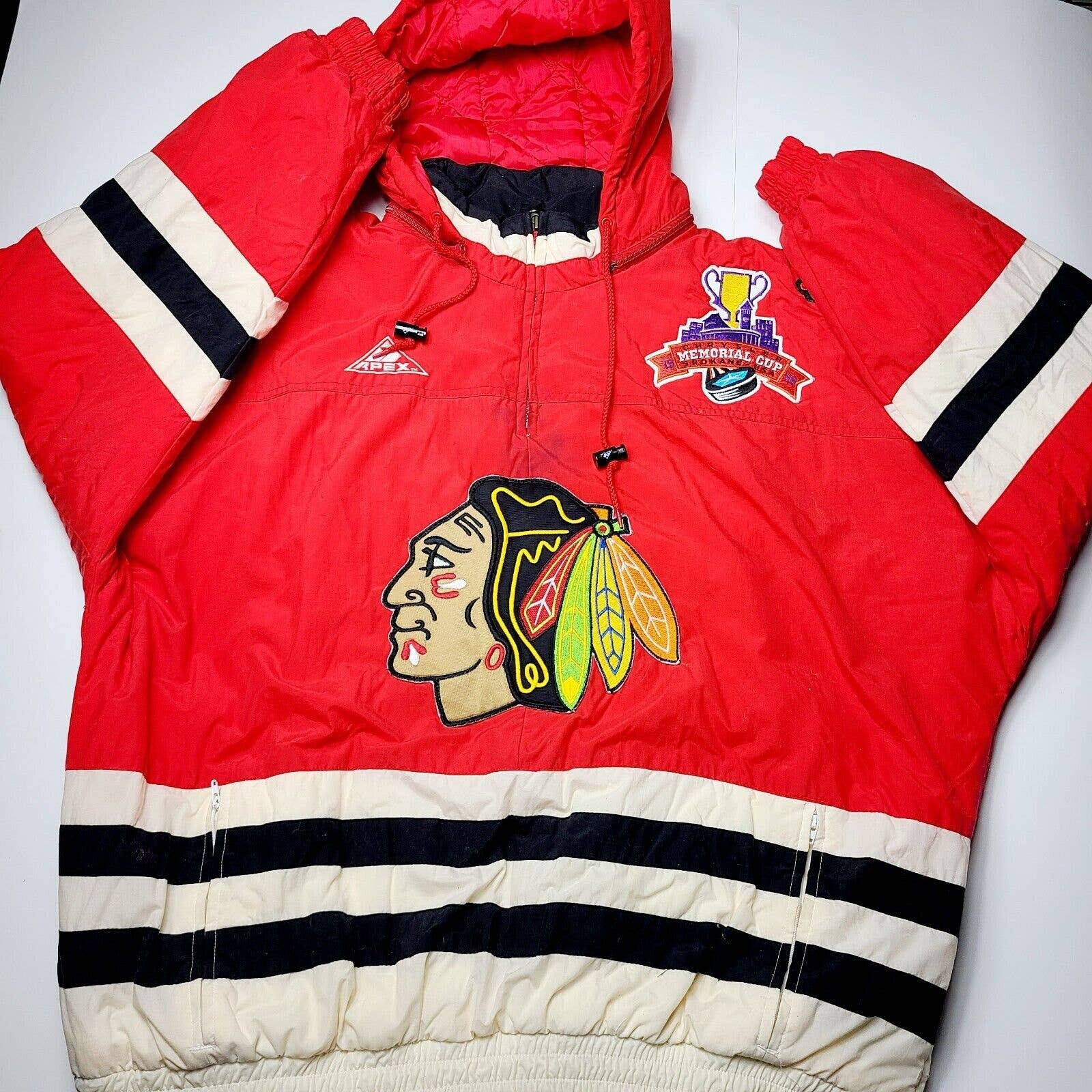 Chicago Blackhawks G-III NHL Padded Hooded Jacket - Mens
